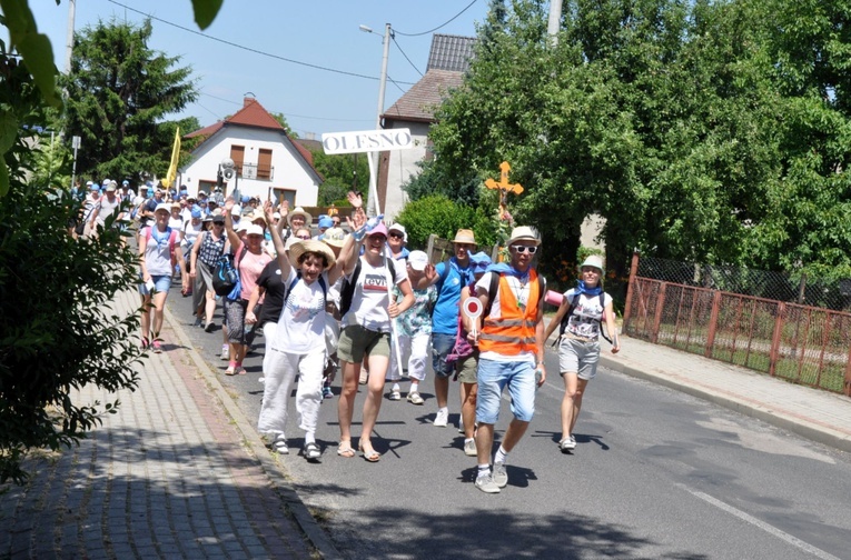 Z Olesna na Górę Świętej Anny