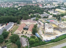 Budowa kapmusu Zachodniego UMCS.