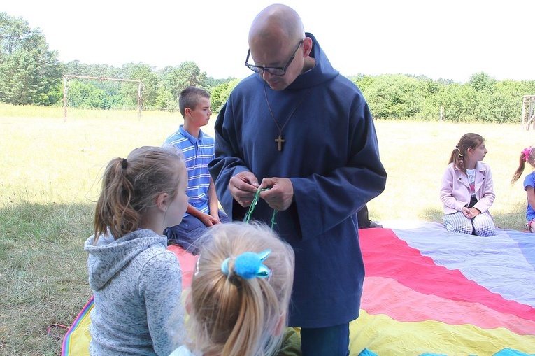 Ewangelizacja wioskowa w Przelewicach.