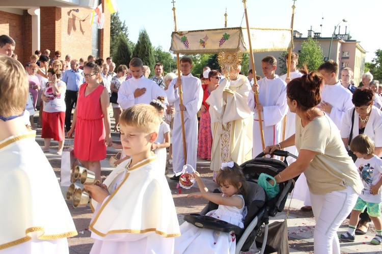 Błogosławieństwo odnowionych organów w Mielcu