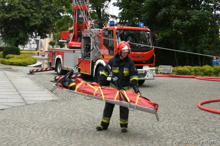 Pożar kościoła w Miliczu?