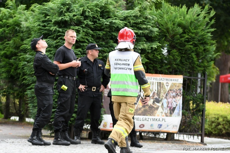 Pożar kościoła w Miliczu?