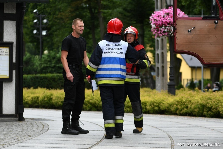 Pożar kościoła w Miliczu?