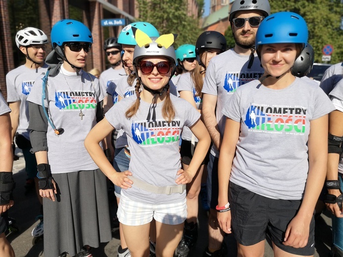 IV Rolkowa Pielgrzymka Wrocławska - inauguracja