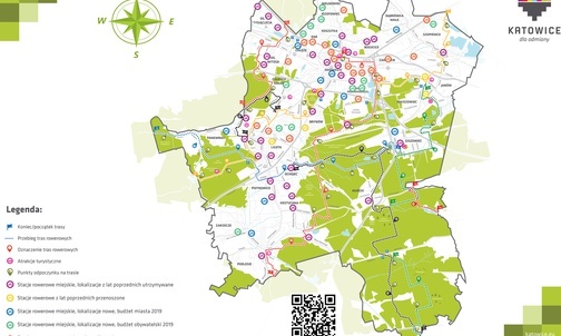 Katowice: nowe stacje systemu wypożyczania rowerów miejskich