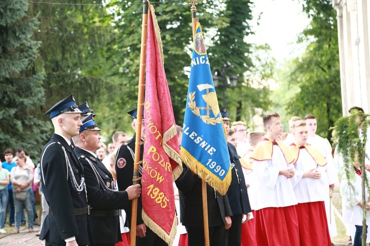 Figura Serca Jezusa w Oleśnie