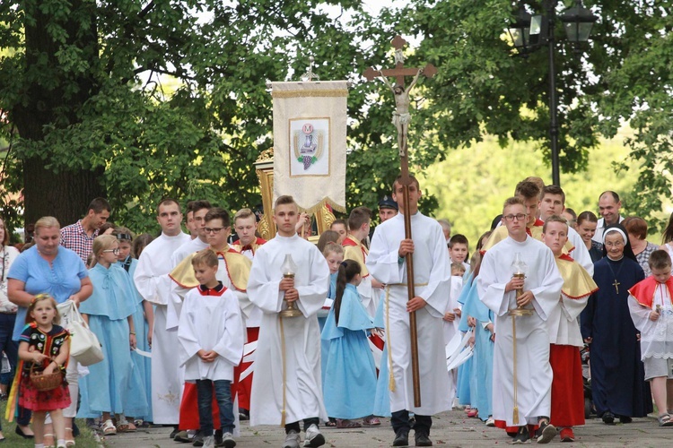 Figura Serca Jezusa w Oleśnie