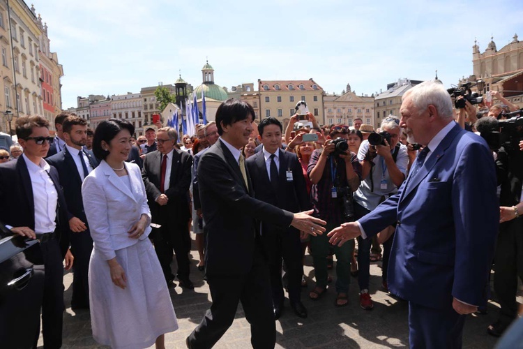 Wizyta Japońskiej pary książęcej w Krakowie