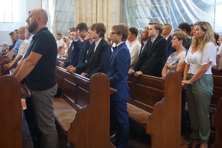 Trzy uroczystości w bazylice w Strzegomiu