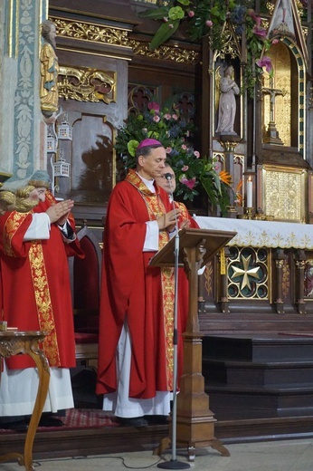 Trzy uroczystości w bazylice w Strzegomiu