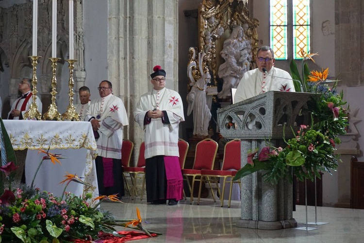 Trzy uroczystości w bazylice w Strzegomiu