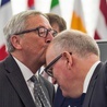 Jean-Claude Juncker i Frans Timmerman