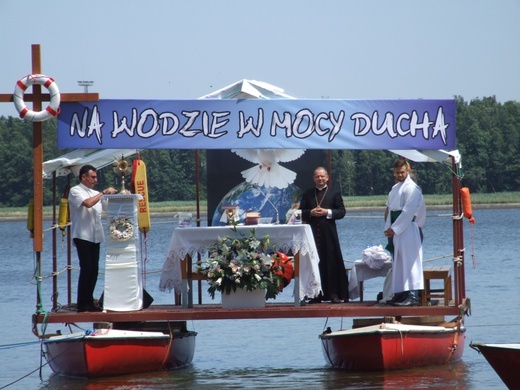 Msza św. na Zalewie Rybnickim