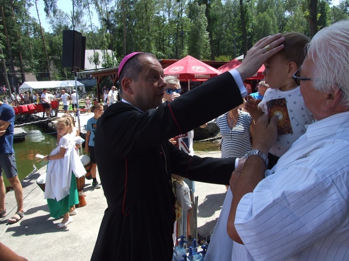 Msza św. na Zalewie Rybnickim