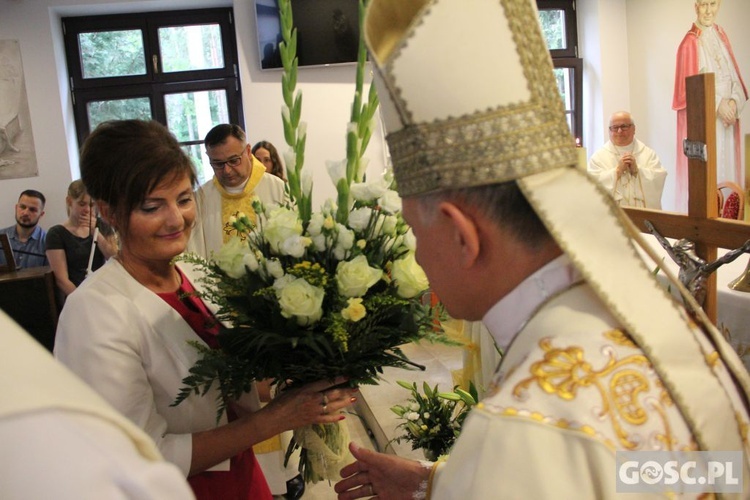 Relikwie św. Jana Pawła II w Kęszycy Leśnej