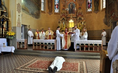 Święcenia diakona stałego w Roszowickim Lesie