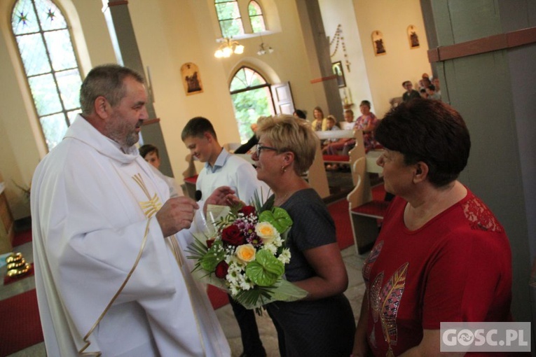 Jubileusz kapłański i pożegnanie proboszcza w Pławiu