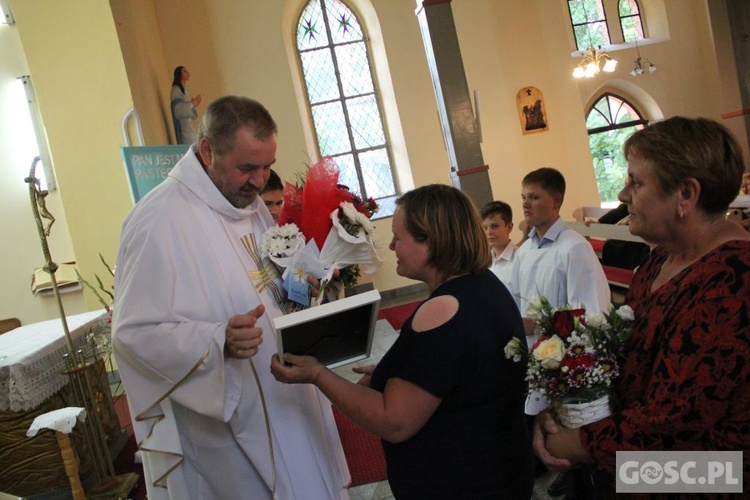 Jubileusz kapłański i pożegnanie proboszcza w Pławiu