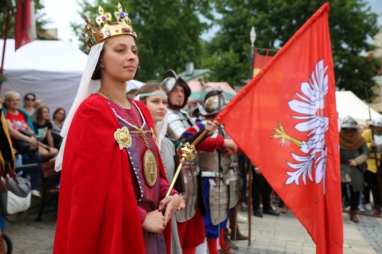 Wjazd królowej Jadwigi do Sandomierza 