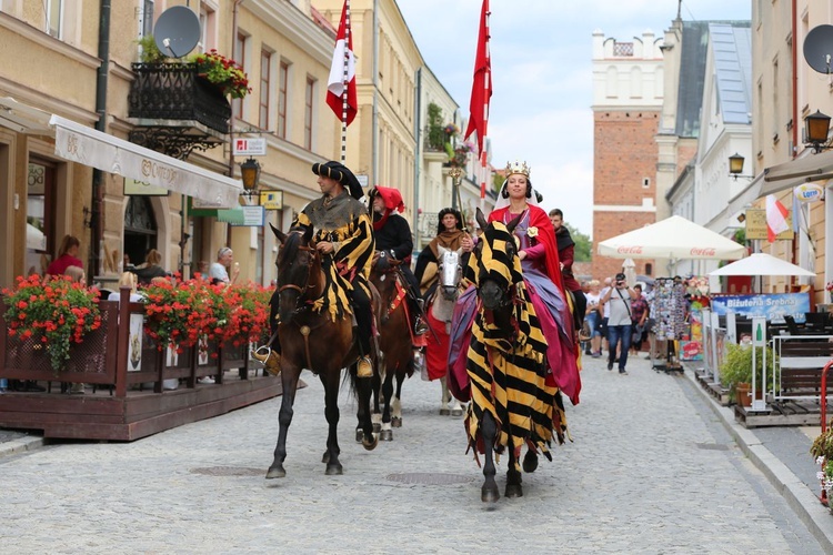 Wjazd królowej Jadwigi do Sandomierza 