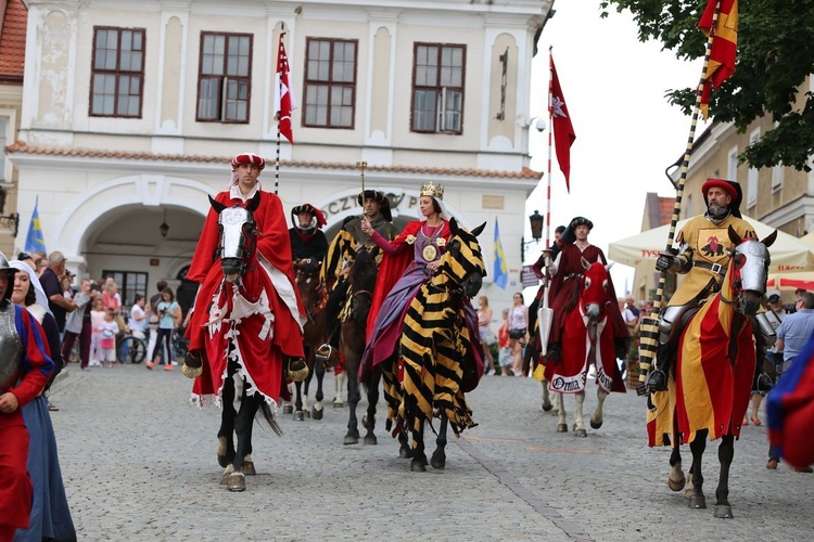 Wjazd królowej Jadwigi do Sandomierza 