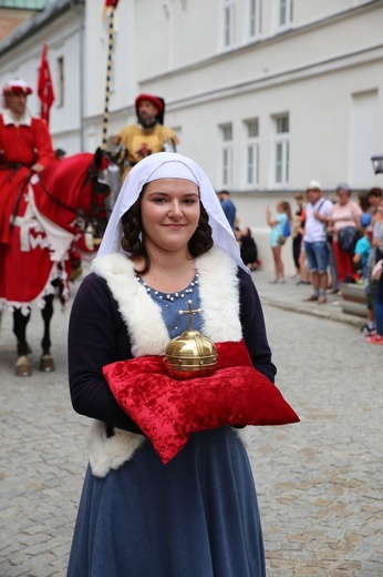 Wjazd królowej Jadwigi do Sandomierza 