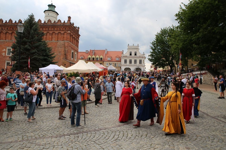 Wjazd królowej Jadwigi do Sandomierza 