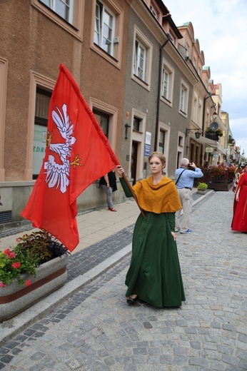 Wjazd królowej Jadwigi do Sandomierza 