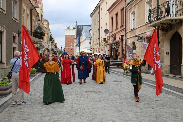 Wjazd królowej Jadwigi do Sandomierza 