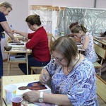 Pierwszy kurs pisania ikon w Żywcu-Moszczanicy