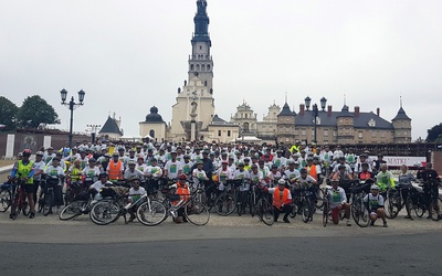 10. Diecezjalna Pielgrzymka Rowerowa dotarła na Jasną Górę