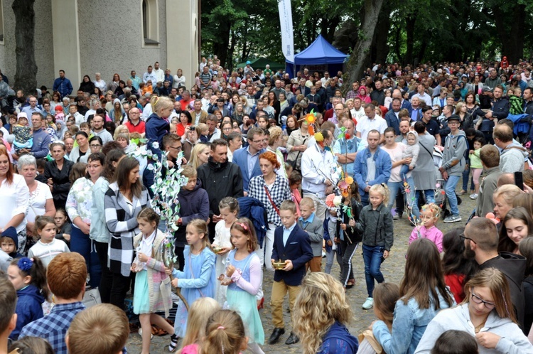 Pielgrzymka Dzieci na Górę Świętej Anny