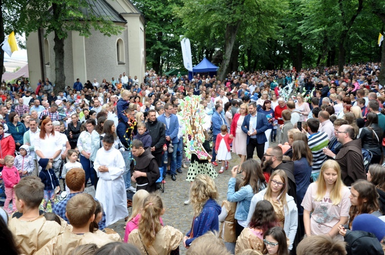 Pielgrzymka Dzieci na Górę Świętej Anny