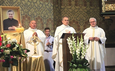 Ksiądz Stefan Moszoro-Dąbrowski mówił o twórcy Dzieła w nawiązaniu do pobożności eucharystycznej.