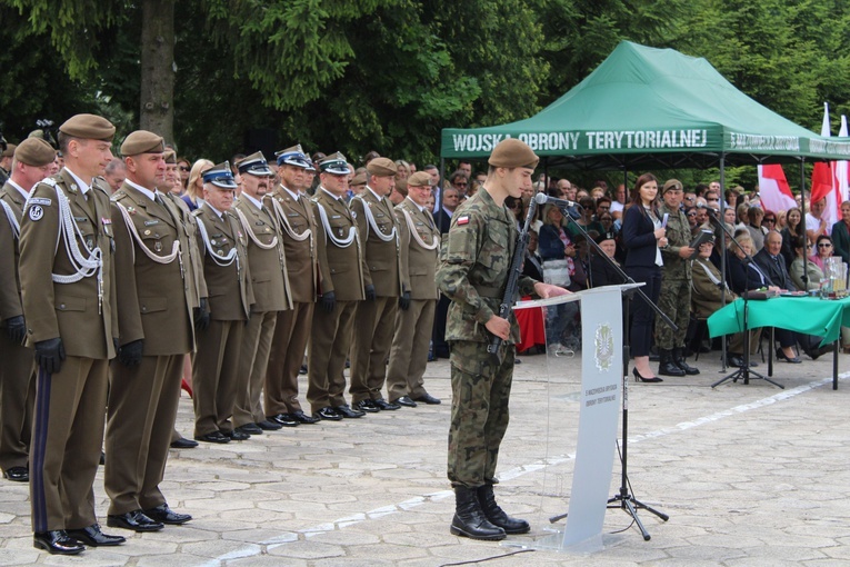 Święto terytorialsów w Ciechanowie