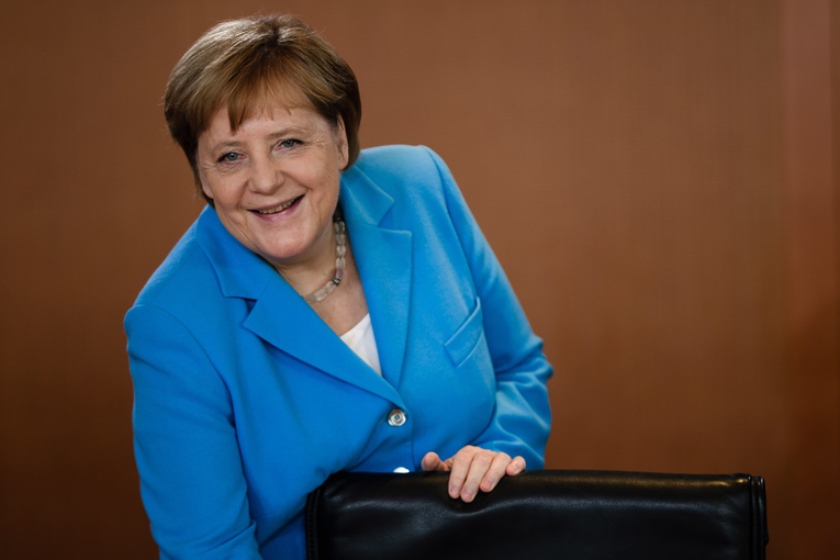 Kanclerz Merkel znów dopadło drżenie