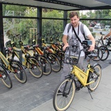 Rybnik. Prezentacja rowerowych centrów przesiadkowych