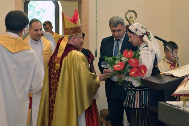 Poświęcenie kościoła filialnego w Brudzewicach