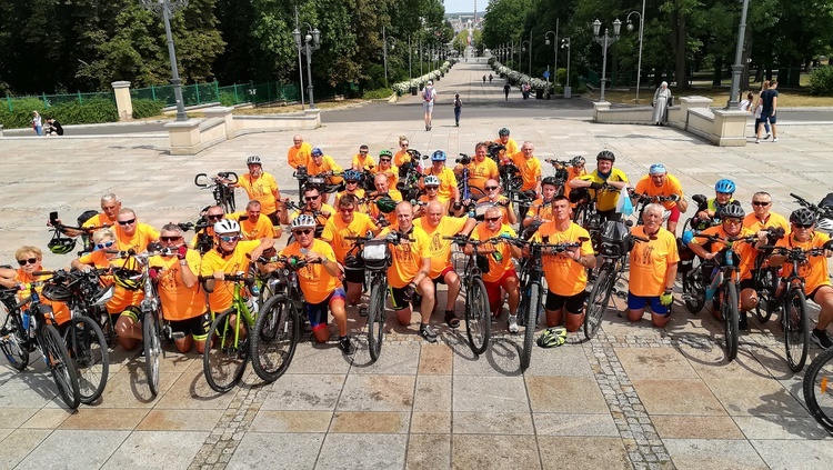 45 pielgrzymów z Chełma na rowerach dotarło na Jasną Górę