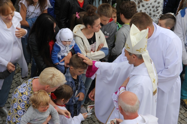 Tęgoborze. Poświęcenie kaplicy pw. Bożego Miłosierdzia