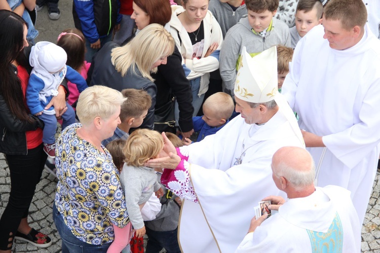 Tęgoborze. Poświęcenie kaplicy pw. Bożego Miłosierdzia