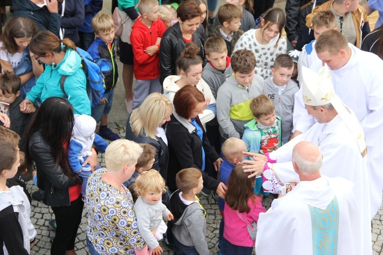 Tęgoborze. Poświęcenie kaplicy pw. Bożego Miłosierdzia