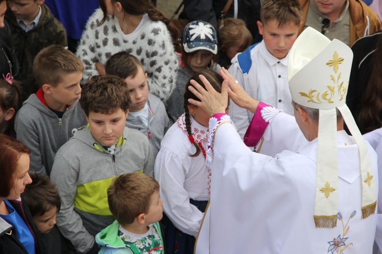 Tęgoborze. Poświęcenie kaplicy pw. Bożego Miłosierdzia