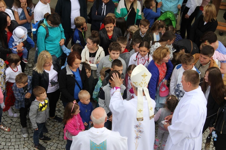 Tęgoborze. Poświęcenie kaplicy pw. Bożego Miłosierdzia