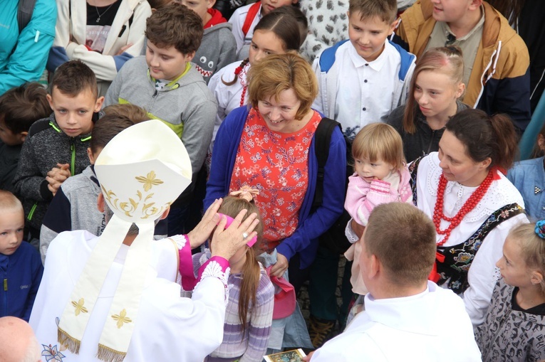 Tęgoborze. Poświęcenie kaplicy pw. Bożego Miłosierdzia