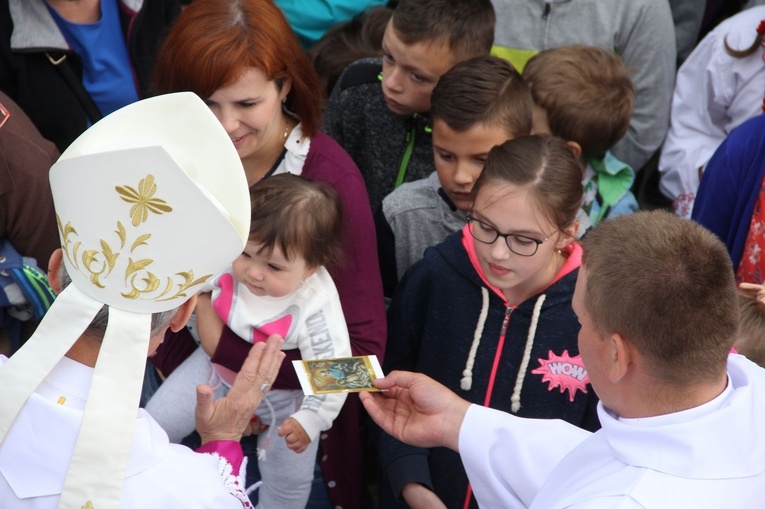 Tęgoborze. Poświęcenie kaplicy pw. Bożego Miłosierdzia