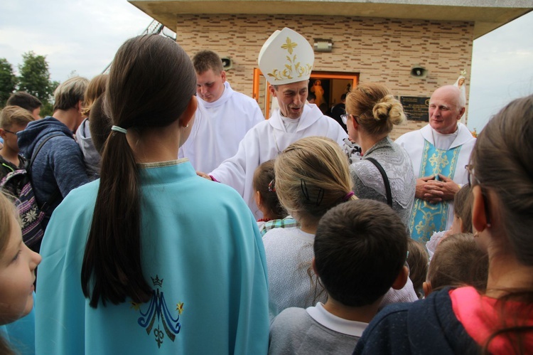 Tęgoborze. Poświęcenie kaplicy pw. Bożego Miłosierdzia