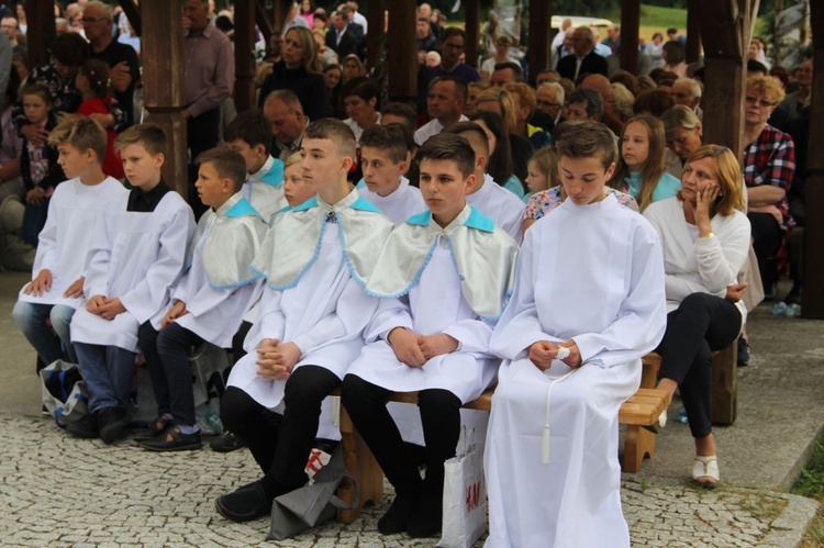 Tęgoborze. Poświęcenie kaplicy pw. Bożego Miłosierdzia