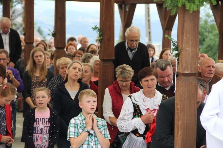 Tęgoborze. Poświęcenie kaplicy pw. Bożego Miłosierdzia