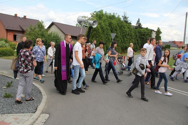Tęgoborze. Poświęcenie kaplicy pw. Bożego Miłosierdzia